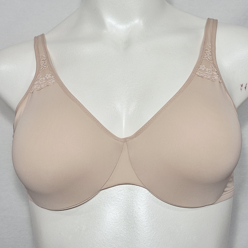 36D Reveal 830307‎ Low-Key Full-Coverage Minimizer  Underwire Bra Tan NWT